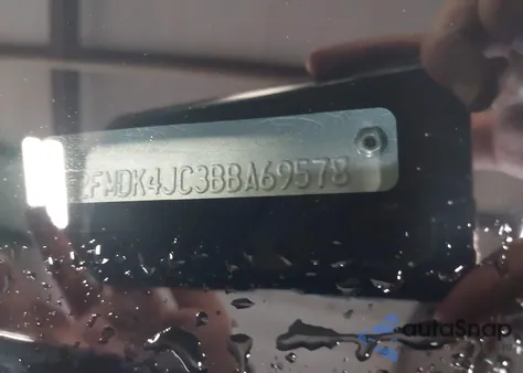 2011 Ford Edge Sel из США, поврежденный, VIN 2FMDK4JC3BBA69578